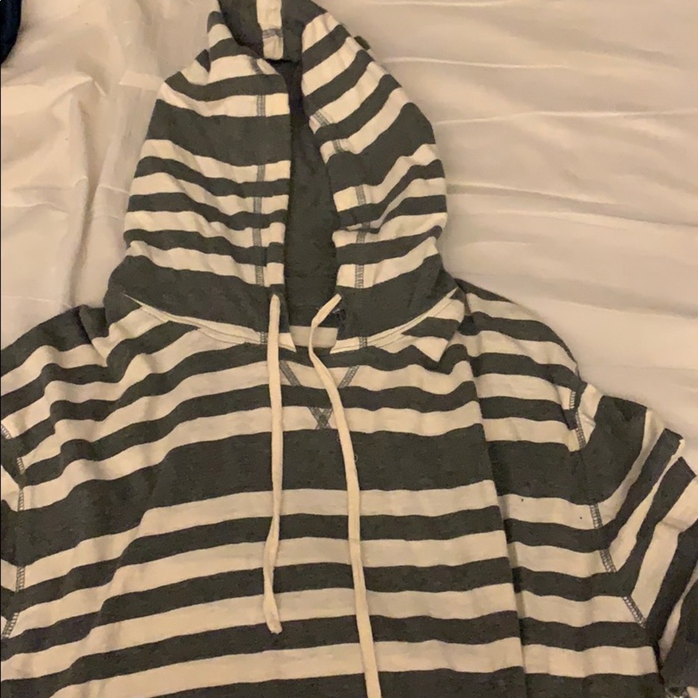 Thin Striped Hoodie